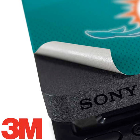 NFL Miami Dolphins Team Jersey PS4 Slim Bundle Skin